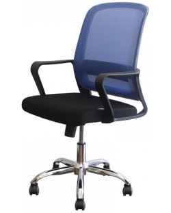 Ергономичен стол RFG - Parma W, син/черен
