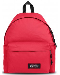 Раница Eastpak -  Padded Pak'r Peppy Pink, червена