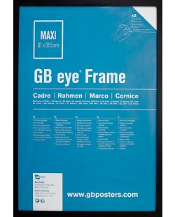 Рамка за плакат GB eye - 61 х 91.5 cm, черна