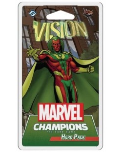 Разширение за настолна игра Marvel Champions - Vision Hero Pack