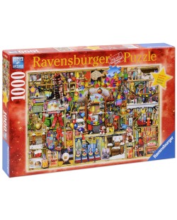 Пъзел Ravensburger от 1000 части - Коледен шкаф