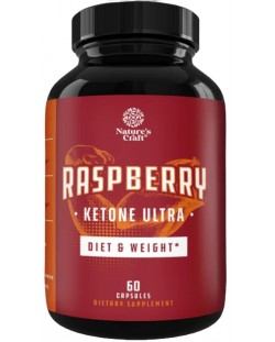 Raspberry Ketone Ultra, 60 капсули, Nature's Craft