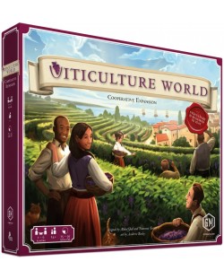 Разширение за настолна игра Viticulture - Viticulture World: Cooperative Expansion