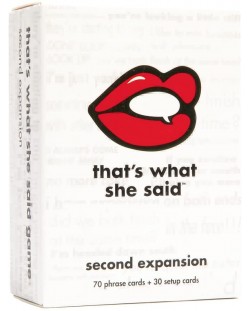 Разширение за настолна игра That's What She Said - Second Expansion