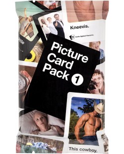 Разширение за настолна игра Cards Against Humanity - Picture Card Pack 1