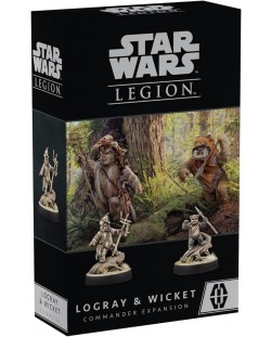 Разширение за настолна игра Star Wars: Legion - Logray & Wicket Commander Expansion