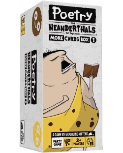 Разширение за настолна игра Poetry for Neanderthals: More Cards Box 1