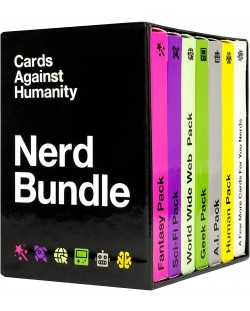 Разширение за настолна игра Cards Against Humanity - Nerd Bundle