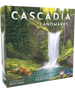Разширение за настолна игра Cascadia: Landmarks