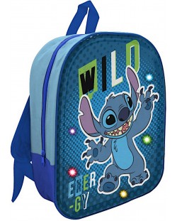 Раница за детска градина Disney - Stitch, 3D ефект и LED светлини