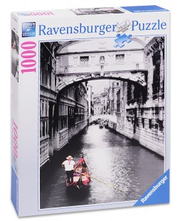 Пъзел Ravensburger от 1000 части - Венеция - Канале Гранде