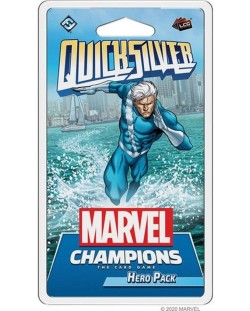 Разширение за настолна игра Marvel Champions - Quicksilver Hero Pack