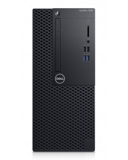 Настолен компютър Dell OptiPlex - 3060 MT, черен