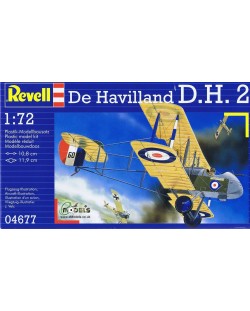 Сглобяем модел на самолет Revell - De Havilland D.H.2 (04677)