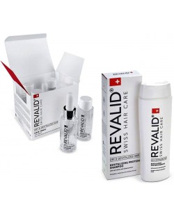 Revalid Комплект - Възстановяващ шампоан и Тоник, 250 ml + 4 х 30 ml