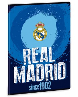 Ученическа тетрадка А4, 40 листа Ars Una - FC Real Madrid, лого