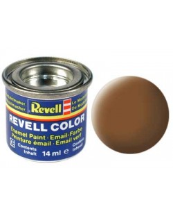 Емайл боя за сглобяеми модели Revell - Тъмноземен, мат (32182)