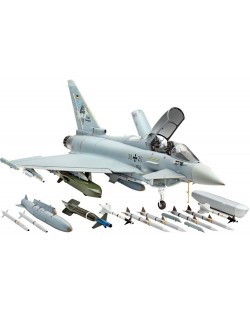 Сглобяем модел на военен самолет Revell - Eurofighter Typhoon twin seater (04855)
