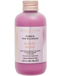 Revolution Haircare Тонер за руса коса Dusky Rose, 150 ml