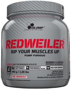 Redweiler, лайм и мента, 480 g, Olimp