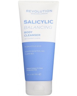 Revolution Skincare Душ крем за тяло Salicilic Acid 1%, 200 ml