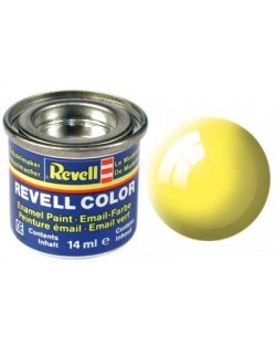 Емайл боя за сглобяеми модели Revell - Жълт, гланц (32112)