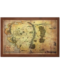 Реплика The Noble Collection Movies: The Hobbit - The Map of Middle-Earth