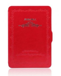 Калъф Eread - Vintage, Kindle Paperwhite 1/2/3, червен