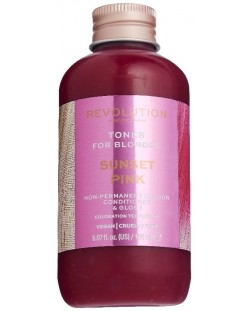 Revolution Haircare Тонер за руса коса Sunset Pink, 150 ml