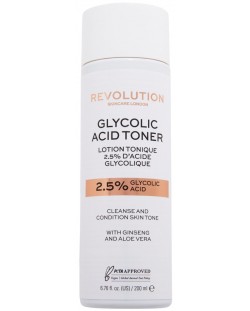 Revolution Skincare Тоник за лице Glycolic Acid 2.5%, 200 ml