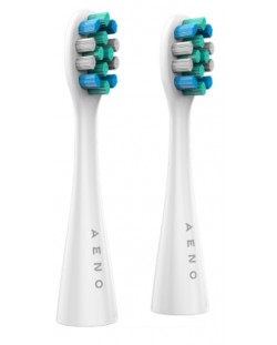 Резервни глави за четки за зъби AENO - DB1S/DB2S, 2 броя, бели