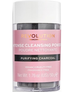 Revolution Skincare Почистваща пудра за лице Purifying Charcoal, 50 g