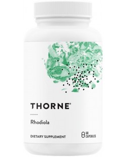 Rhodiola, 100 mg, 60 капсули, Thorne