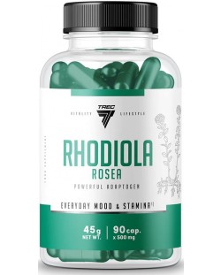 Rhodiola Rosea, 100 mg, 90 капсули, Trec Nutrition