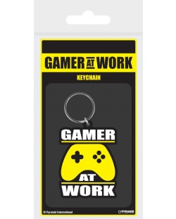 Ключодържател Pyramid Humor: Gamer at Work - Joypad