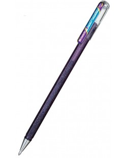 Ролер Pentel Hybrid Dual K 110 - 1.0 mm, лилав