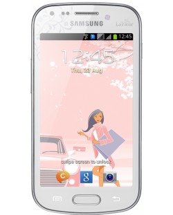 Samsung GALAXY S Duos - White La Fleur