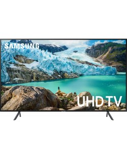 Телевизор Samsung - 55RU7172 55", 4K, UHD, черен