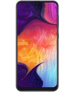 Смартфон Samsung GALAXY A50 - 6.4", 128GB, черен