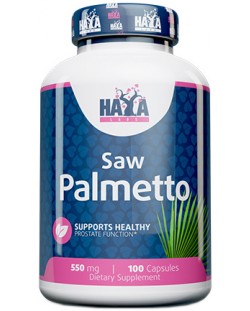 Saw Palmetto, 550 mg, 100 капсули, Haya Labs