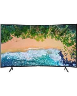 Телевизор Samsung 65NU7372 - 65", LED, UHD, Curved, черен