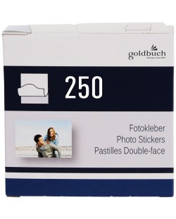 Самозалепващи лепенки за снимки Goldbuch - 250 броя, 7 x 7 cm