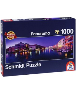 Панорамен пъзел Schmidt от 1000 части - Гранд канале, Венеция