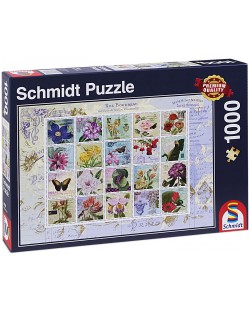 Пъзел Schmidt от 1000 части - Пощенски марки, Носталгия
