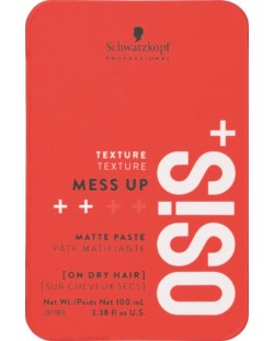 Schwarzkopf Professional Osis+ Матираща паста за коса Mess Up, 100 ml