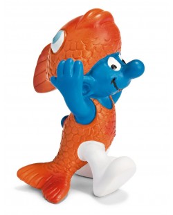 Фигурка Schleich от серията “Смърфовете – забавни фигурки“: Смърф - Риби