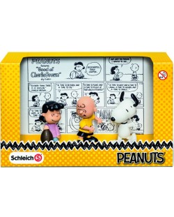 Комплект фигурки Schleich The Peanuts - Подаръчен, 3 броя