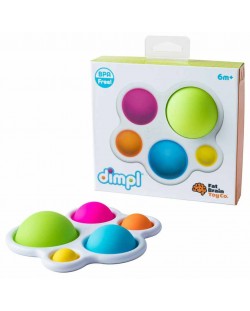 Сензорна играчка Tomy Fat Brain Toys - Dimple, балончета