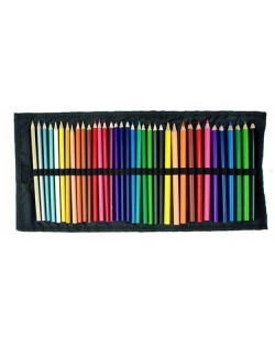 Цветни моливи Sense в текстилен несесер – 36 броя