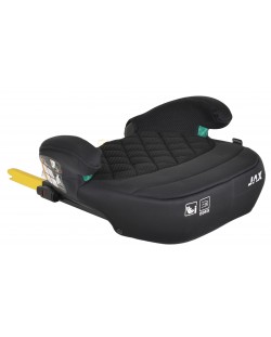 Седалка за кола Cangaroo - Jax, i-Size, с IsoFix, 125-150 cm, черна